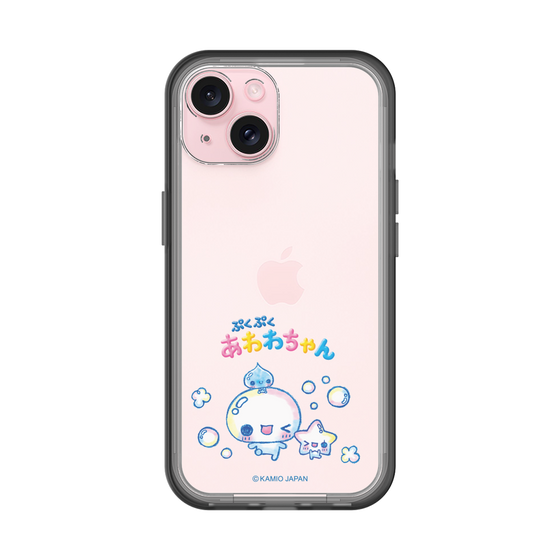 スリムプロテクションプレミアムケース［ ぷくぷくあわわちゃん - 仲良し ］