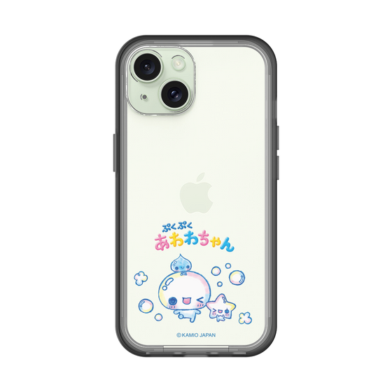 スリムプロテクションプレミアムケース［ ぷくぷくあわわちゃん - 仲良し ］