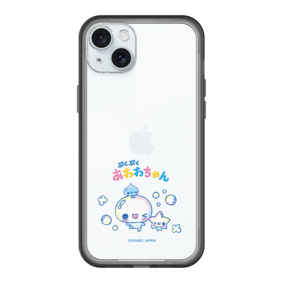 スリムプロテクションプレミアムケース［ ぷくぷくあわわちゃん - 仲良し ］