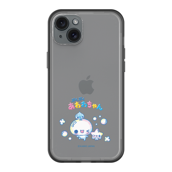 スリムプロテクションプレミアムケース［ ぷくぷくあわわちゃん - 仲良し ］