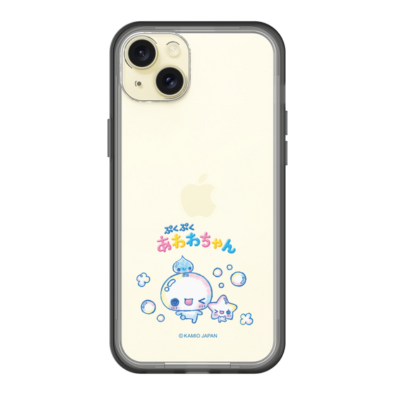 スリムプロテクションプレミアムケース［ ぷくぷくあわわちゃん - 仲良し ］