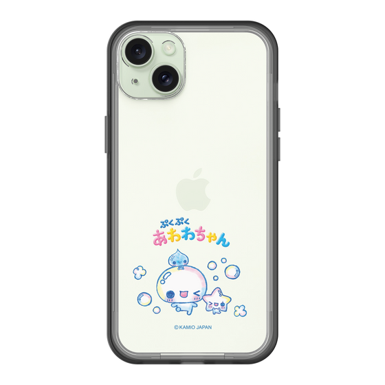 スリムプロテクションプレミアムケース［ ぷくぷくあわわちゃん - 仲良し ］