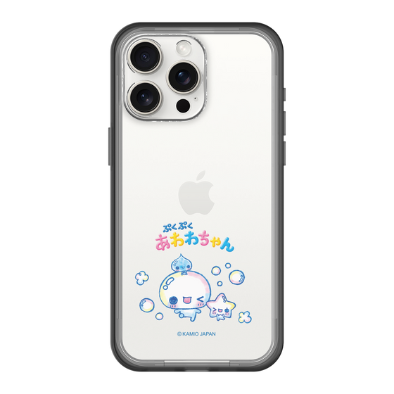 スリムプロテクションプレミアムケース［ ぷくぷくあわわちゃん - 仲良し ］