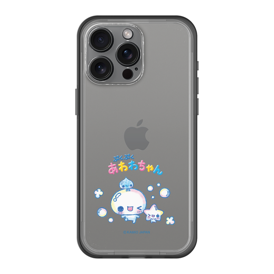 スリムプロテクションプレミアムケース［ ぷくぷくあわわちゃん - 仲良し ］