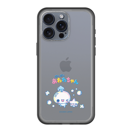 スリムプロテクションプレミアムケース［ ぷくぷくあわわちゃん - 仲良し ］