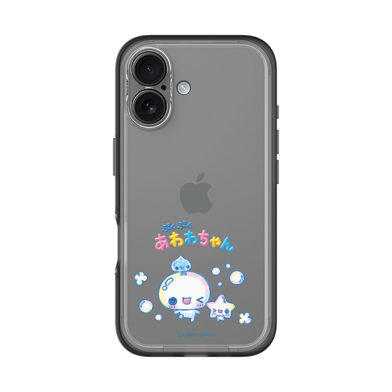 スリムプロテクションプレミアムケース［ ぷくぷくあわわちゃん - 仲良し ］