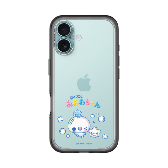 スリムプロテクションプレミアムケース［ ぷくぷくあわわちゃん - 仲良し ］