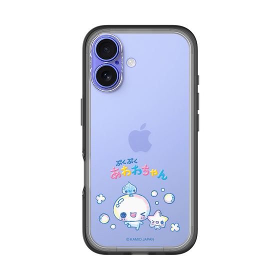 スリムプロテクションプレミアムケース［ ぷくぷくあわわちゃん - 仲良し ］