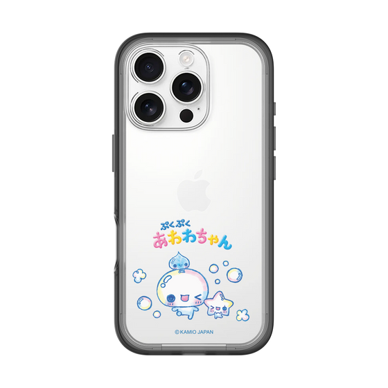 スリムプロテクションプレミアムケース［ ぷくぷくあわわちゃん - 仲良し ］