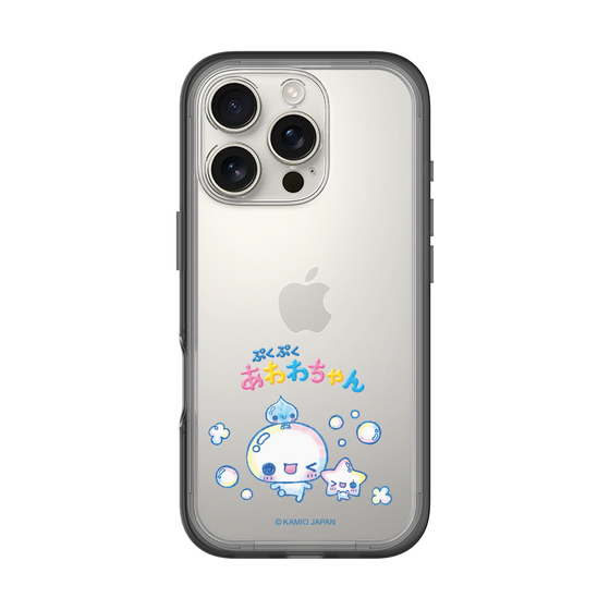 スリムプロテクションプレミアムケース［ ぷくぷくあわわちゃん - 仲良し ］