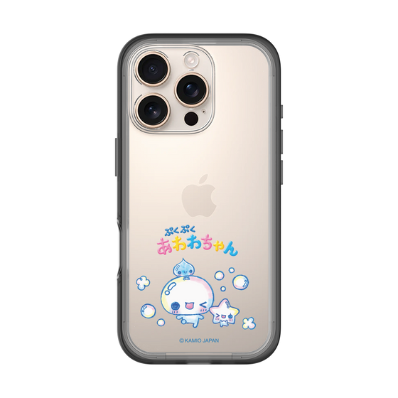 スリムプロテクションプレミアムケース［ ぷくぷくあわわちゃん - 仲良し ］