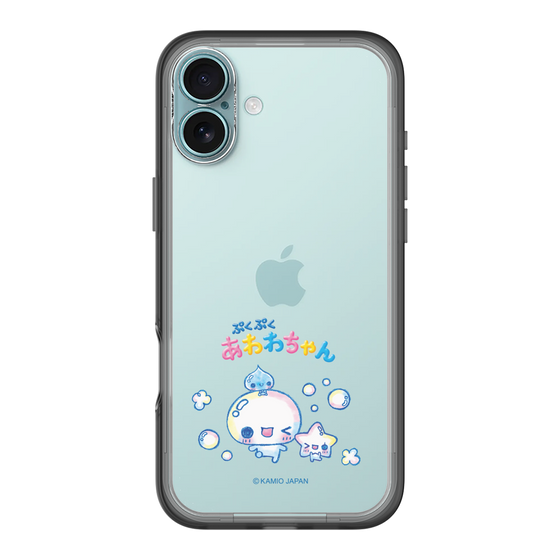 スリムプロテクションプレミアムケース［ ぷくぷくあわわちゃん - 仲良し ］