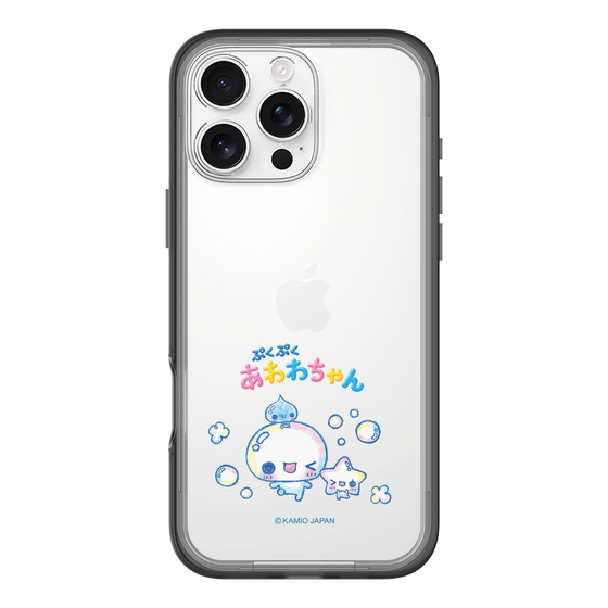 スリムプロテクションプレミアムケース［ ぷくぷくあわわちゃん - 仲良し ］