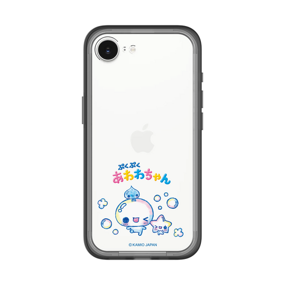 スリムプロテクションプレミアムケース［ ぷくぷくあわわちゃん - 仲良し ］