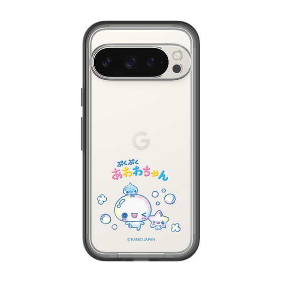 スリムプロテクションプレミアムケース［ ぷくぷくあわわちゃん - 仲良し ］