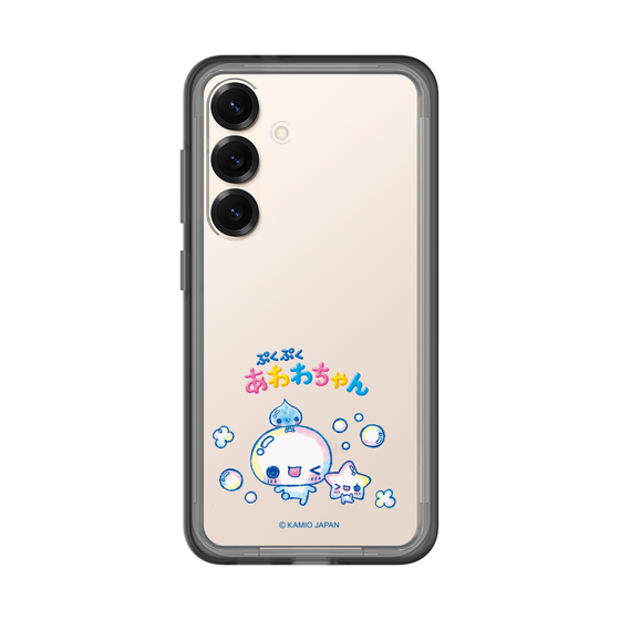 スリムプロテクションプレミアムケース［ ぷくぷくあわわちゃん - 仲良し ］