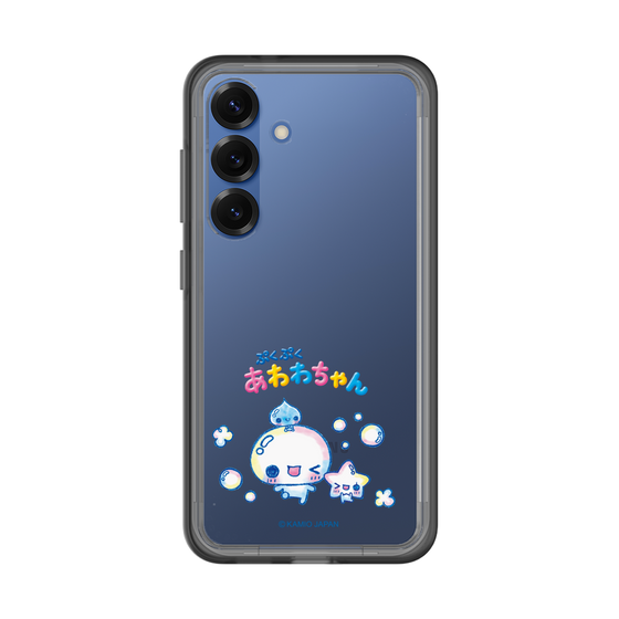スリムプロテクションプレミアムケース［ ぷくぷくあわわちゃん - 仲良し ］