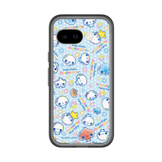 スリムプロテクションプレミアムケース［ ぷくぷくあわわちゃん - 総柄 ］
