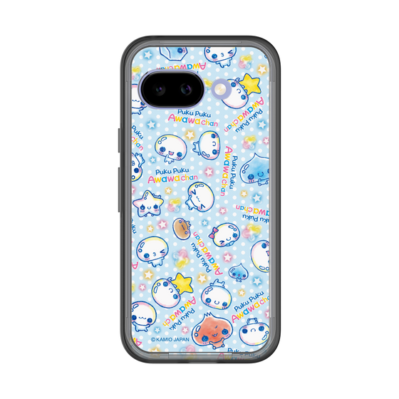 スリムプロテクションプレミアムケース［ ぷくぷくあわわちゃん - 総柄 ］