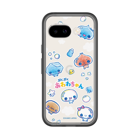 スリムプロテクションプレミアムケース［ ぷくぷくあわわちゃん - ステッカー ］