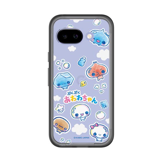 スリムプロテクションプレミアムケース［ ぷくぷくあわわちゃん - ステッカー ］
