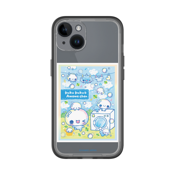 スリムプロテクションプレミアムケース［ ぷくぷくあわわちゃん - ランドリー ］