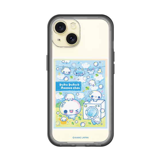 スリムプロテクションプレミアムケース［ ぷくぷくあわわちゃん - ランドリー ］