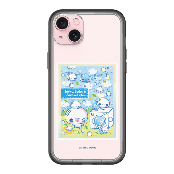 スリムプロテクションプレミアムケース［ ぷくぷくあわわちゃん - ランドリー ］