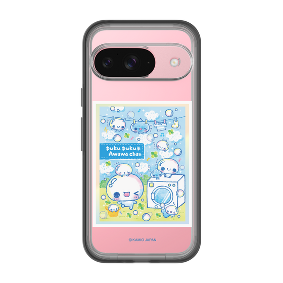 スリムプロテクションプレミアムケース［ ぷくぷくあわわちゃん - ランドリー ］