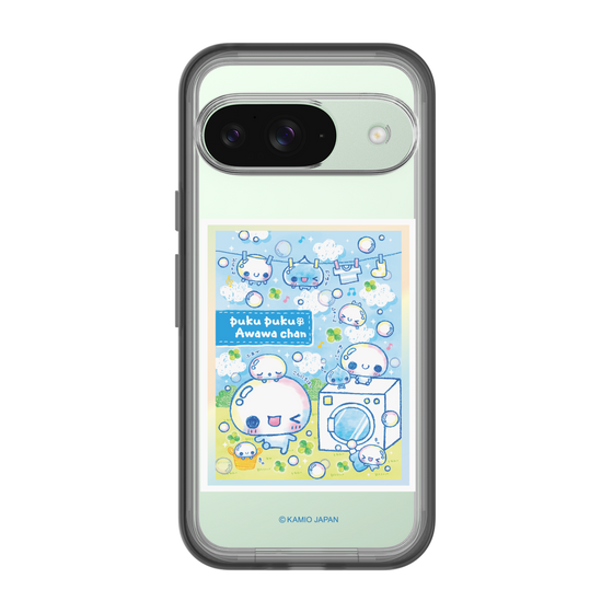スリムプロテクションプレミアムケース［ ぷくぷくあわわちゃん - ランドリー ］