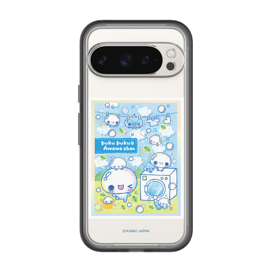 スリムプロテクションプレミアムケース［ ぷくぷくあわわちゃん - ランドリー ］