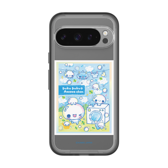 スリムプロテクションプレミアムケース［ ぷくぷくあわわちゃん - ランドリー ］