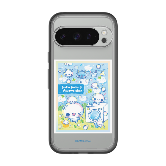 スリムプロテクションプレミアムケース［ ぷくぷくあわわちゃん - ランドリー ］