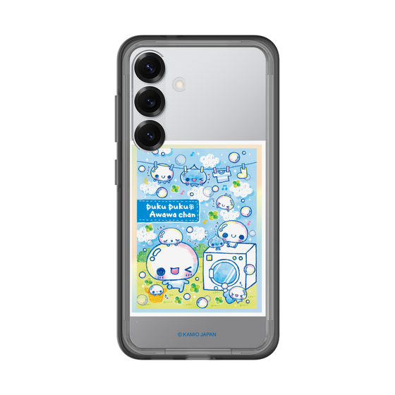 スリムプロテクションプレミアムケース［ ぷくぷくあわわちゃん - ランドリー ］