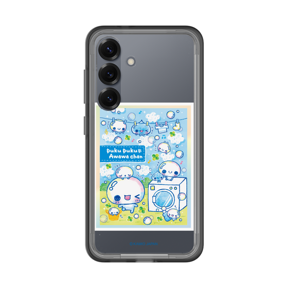 スリムプロテクションプレミアムケース［ ぷくぷくあわわちゃん - ランドリー ］