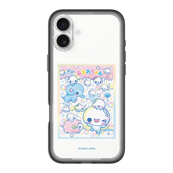 スリムプロテクションプレミアムケース［ ぷくぷくあわわちゃん - お友達 ］