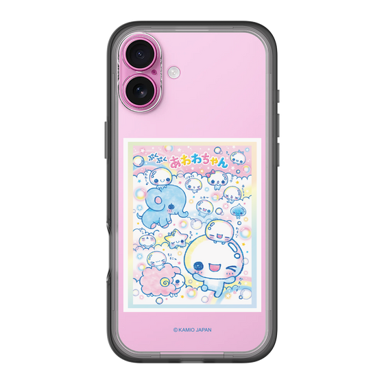 スリムプロテクションプレミアムケース［ ぷくぷくあわわちゃん - お友達 ］
