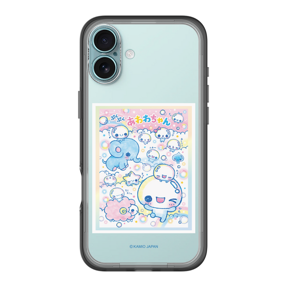 スリムプロテクションプレミアムケース［ ぷくぷくあわわちゃん - お友達 ］