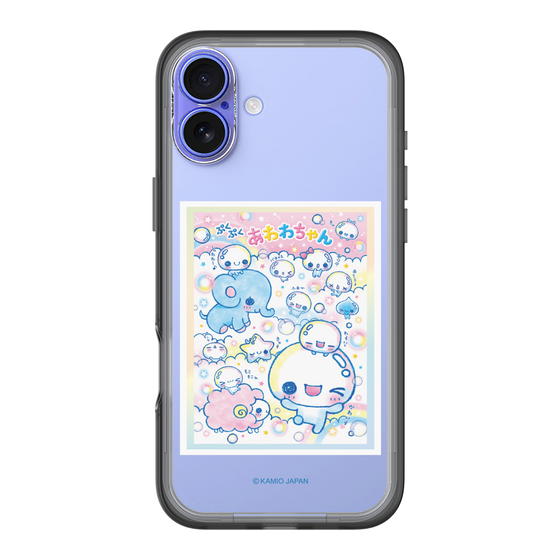 スリムプロテクションプレミアムケース［ ぷくぷくあわわちゃん - お友達 ］