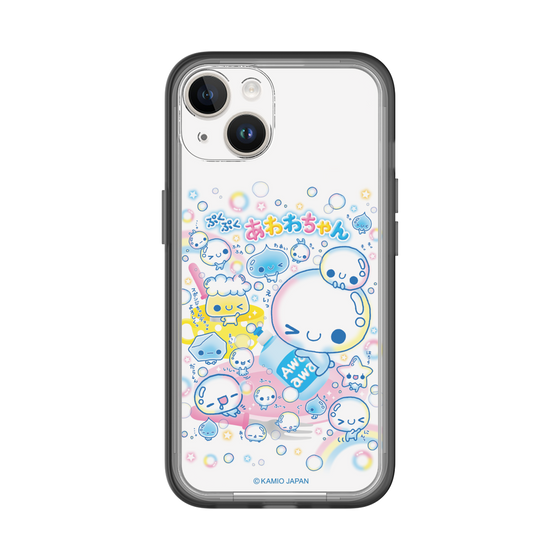 スリムプロテクションプレミアムケース［ ぷくぷくあわわちゃん - あわあわ ］