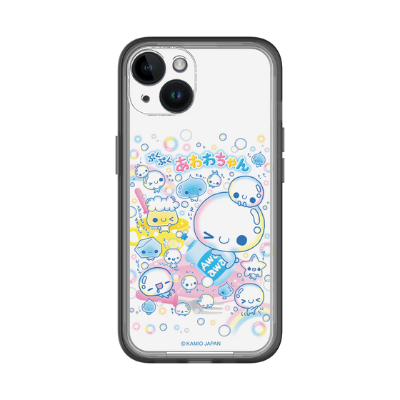 スリムプロテクションプレミアムケース［ ぷくぷくあわわちゃん - あわあわ ］