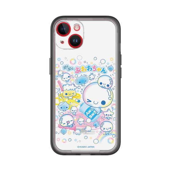 スリムプロテクションプレミアムケース［ ぷくぷくあわわちゃん - あわあわ ］