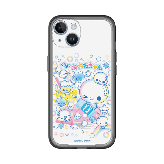 スリムプロテクションプレミアムケース［ ぷくぷくあわわちゃん - あわあわ ］