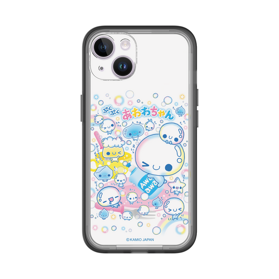 スリムプロテクションプレミアムケース［ ぷくぷくあわわちゃん - あわあわ ］