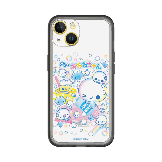 スリムプロテクションプレミアムケース［ ぷくぷくあわわちゃん - あわあわ ］