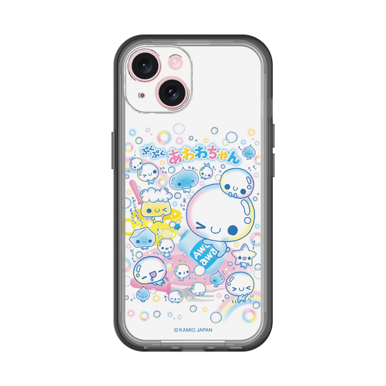 スリムプロテクションプレミアムケース［ ぷくぷくあわわちゃん - あわあわ ］
