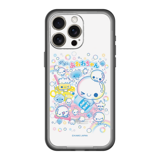 スリムプロテクションプレミアムケース［ ぷくぷくあわわちゃん - あわあわ ］
