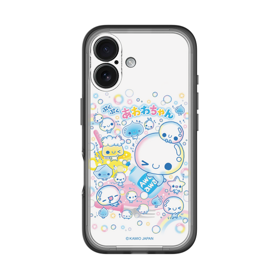 スリムプロテクションプレミアムケース［ ぷくぷくあわわちゃん - あわあわ ］