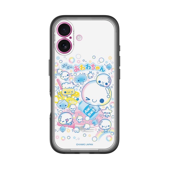 スリムプロテクションプレミアムケース［ ぷくぷくあわわちゃん - あわあわ ］