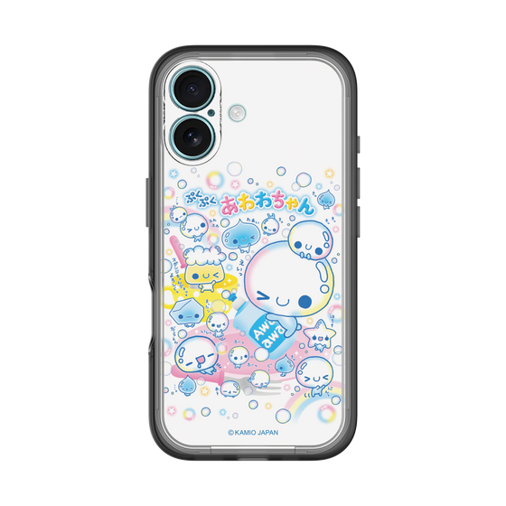 スリムプロテクションプレミアムケース［ ぷくぷくあわわちゃん - あわあわ ］